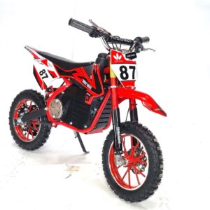800w Electric Mini Dirt Bike - Red