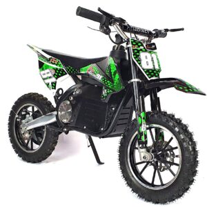 800w Electric Mini Dirt Bike - Black