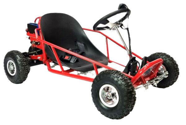 500W Electric - Mini Moto Go-Kart - Red - Image 2
