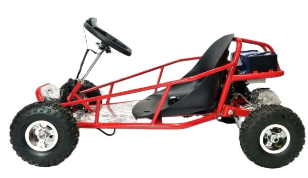 500W Electric - Mini Moto Go-Kart - Red - Image 3