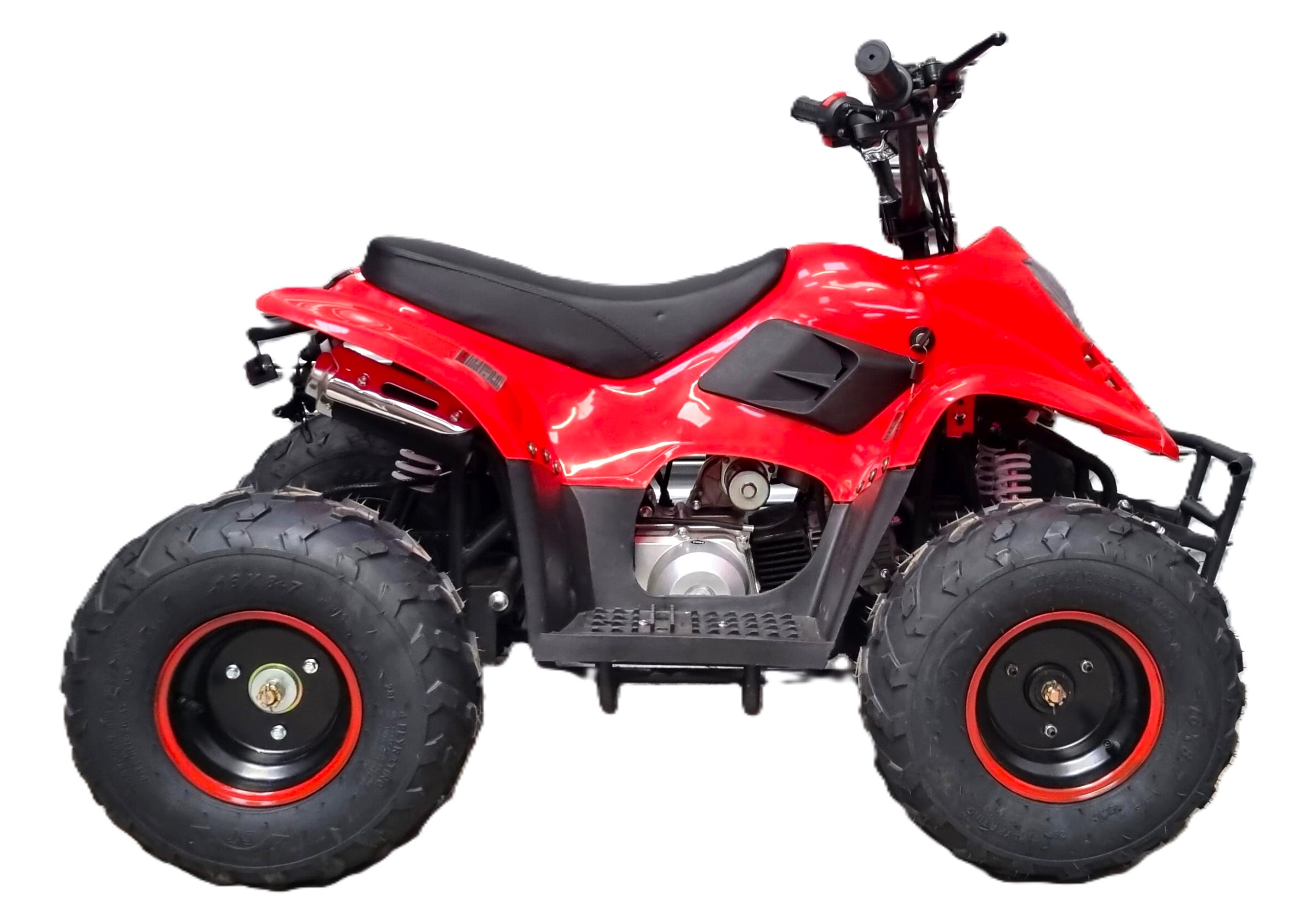 110cc Quad Bike - Red - Image 3