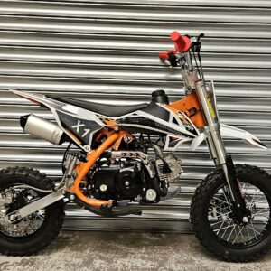 90cc Dirt Bike Automatic Orange 70cm
