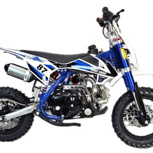 90cc Dirt Bike Automatic Blue