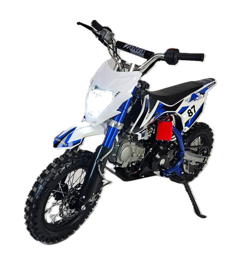 90cc Dirt Bike Automatic Blue - Image 7