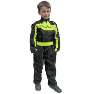 Wulfsport Cub Racing Suit Yellow