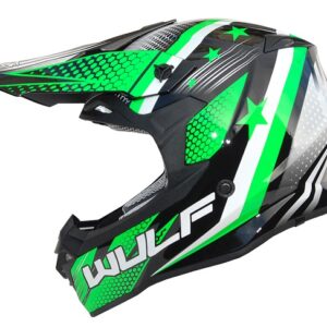 WULFSPORT ADULT ICONIC HELMET - GREEN