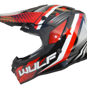 WULFSPORT ADULT ICONIC HELMET - RED