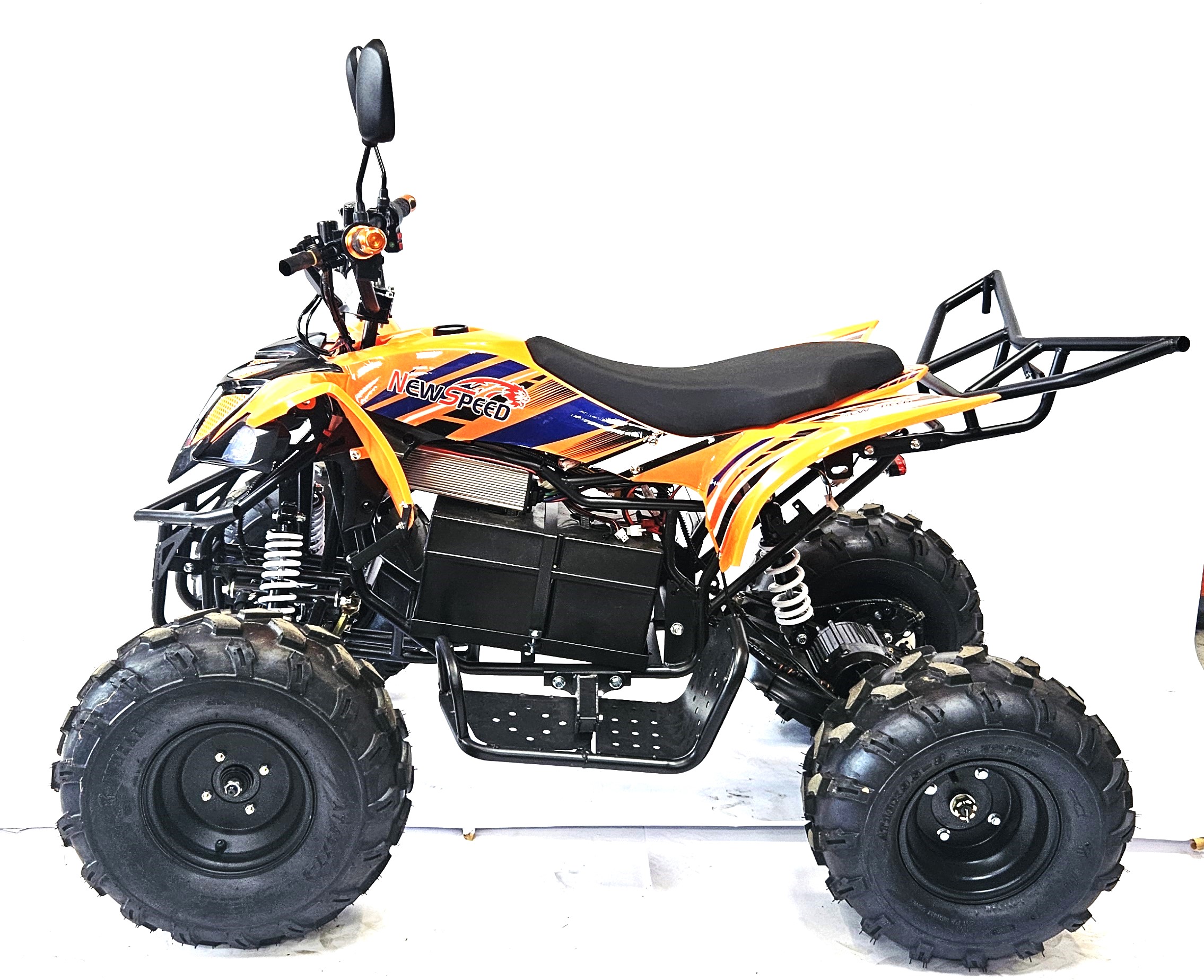 1500w 60V Shaft Driven Electric Quad - Orange - Image 4