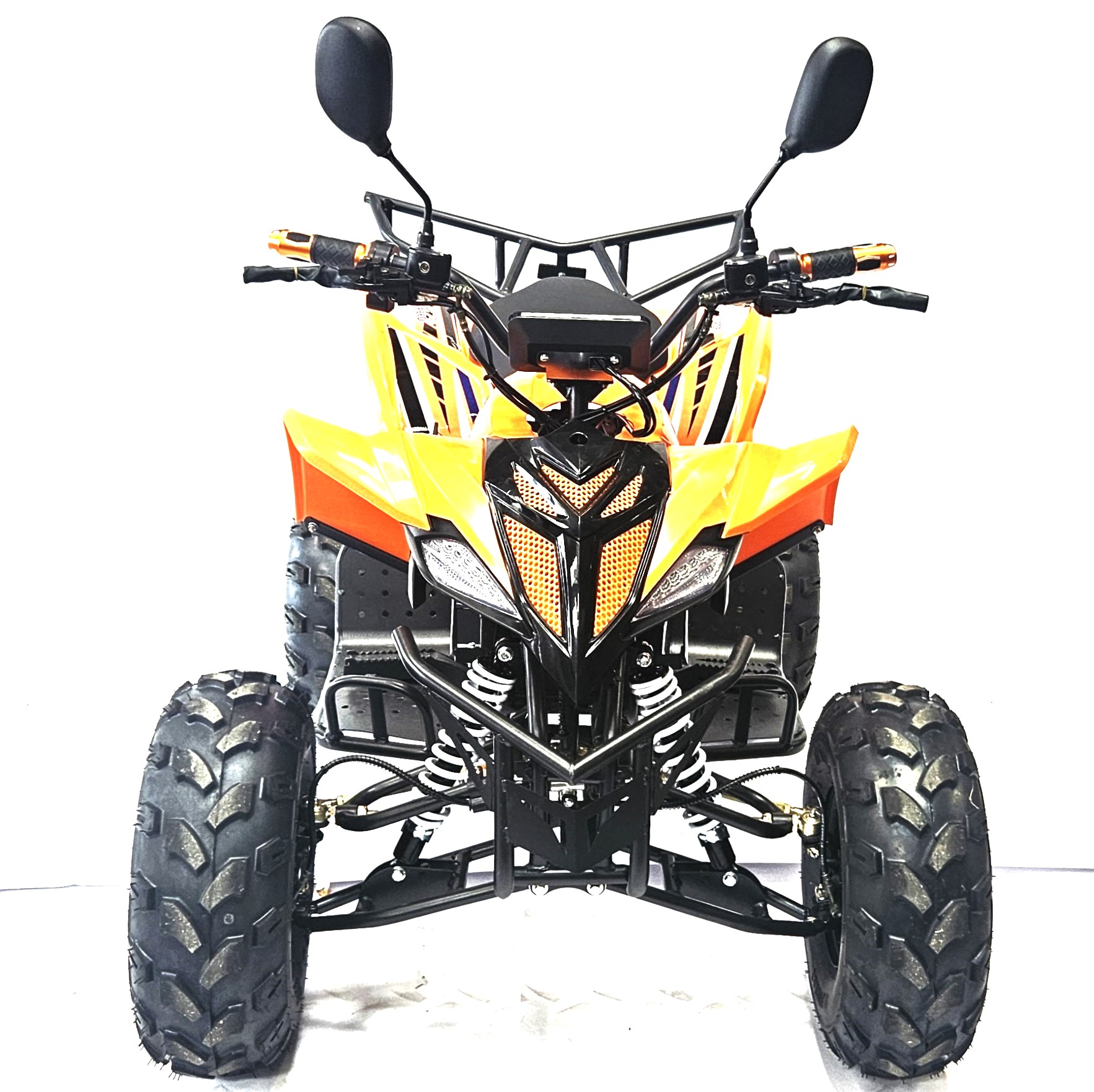 1500w 60V Shaft Driven Electric Quad - Orange - Image 6