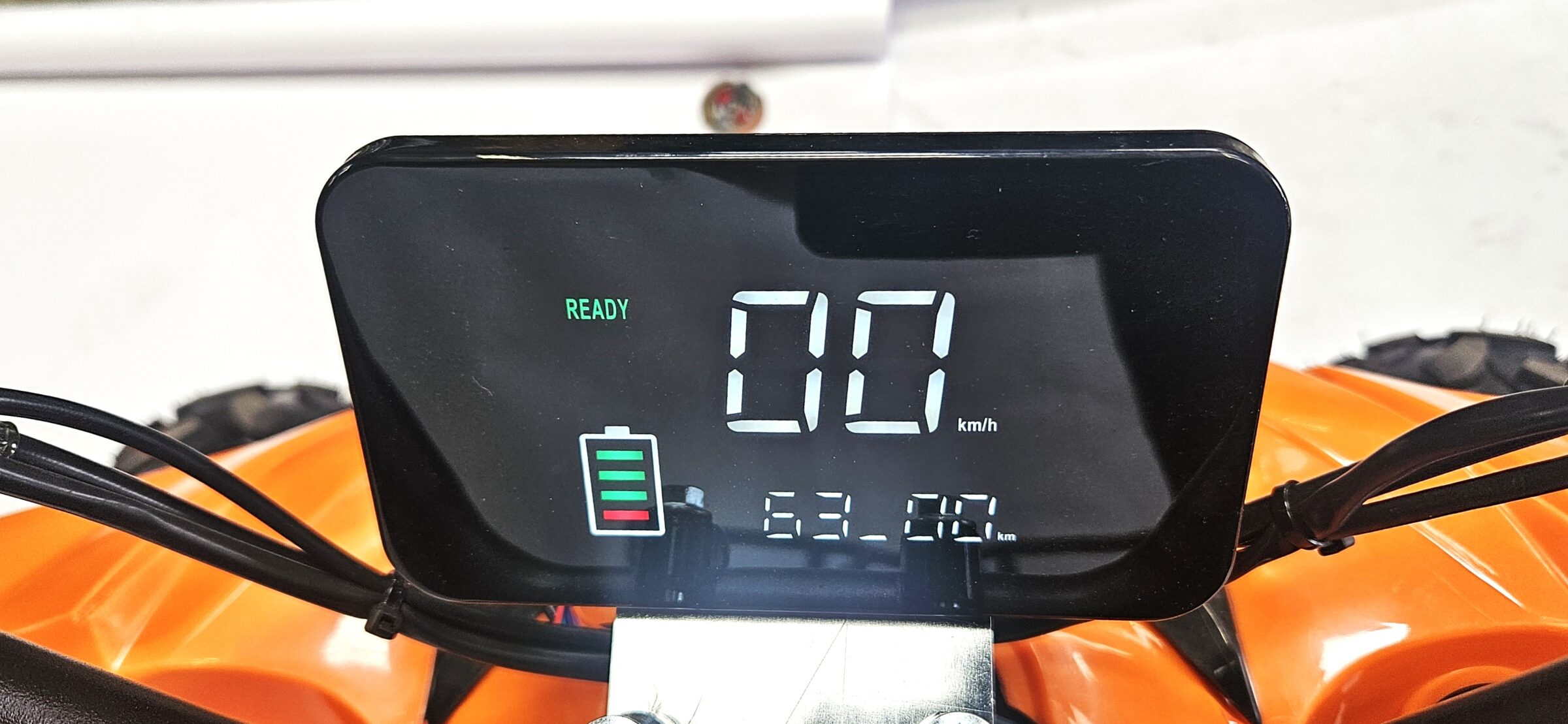 1500w 60V Shaft Driven Electric Quad - Orange - Image 7