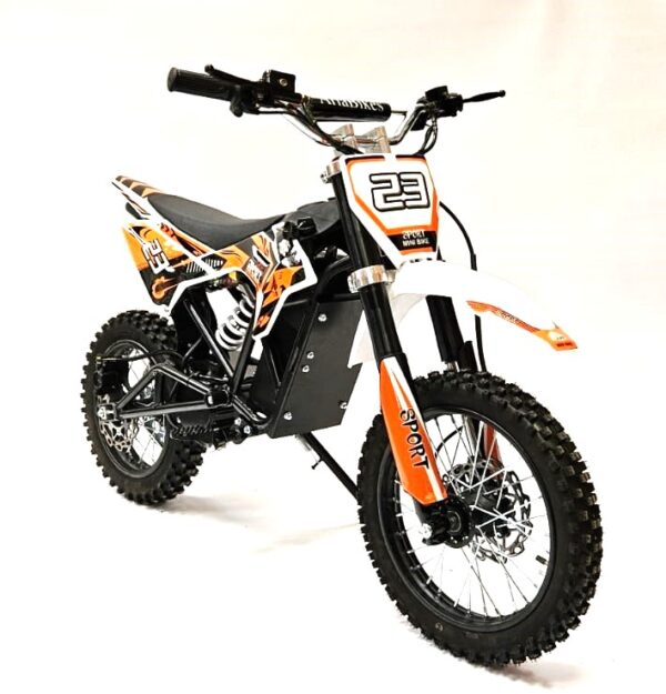 2000W 60V Electric Dirt Bike Orange - Image 3