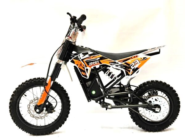 2000W 60V Electric Dirt Bike Orange - Image 7