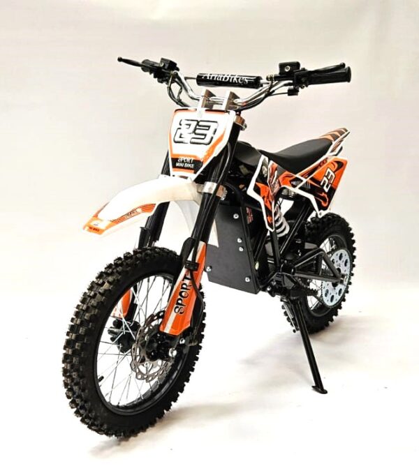 2000W 60V Electric Dirt Bike Orange - Image 4