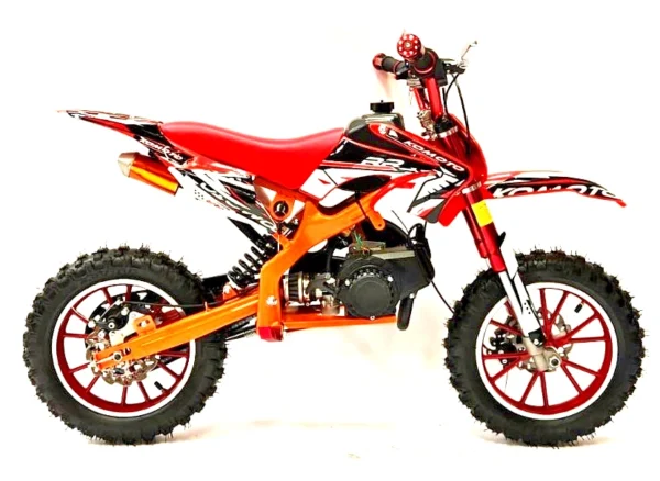50cc Mini Dirt Bike  DB49-2 Red