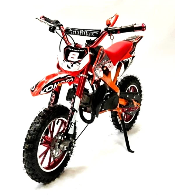50cc Mini Dirt Bike  DB49-2 Red - Image 3