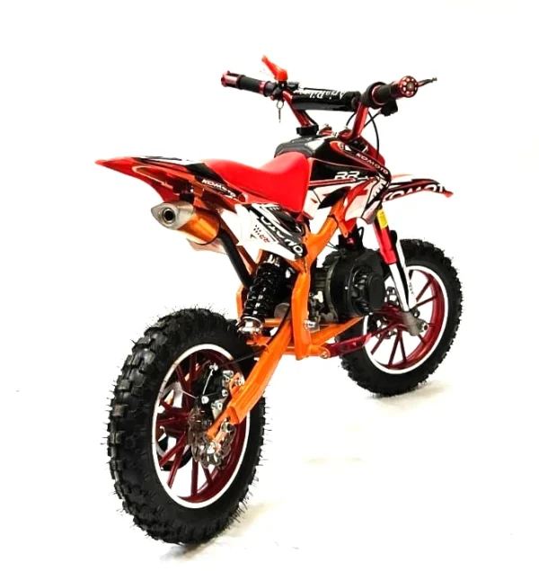 50cc Mini Dirt Bike  DB49-2 Red - Image 5