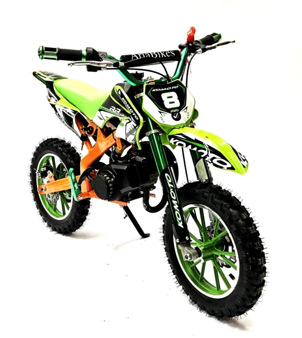 50cc Mini Dirt Bike  DB49-2 GREEN - Image 3