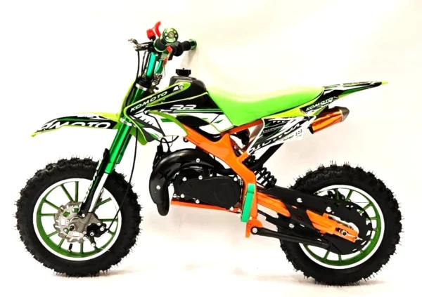 50cc Mini Dirt Bike  DB49-2 GREEN - Image 2