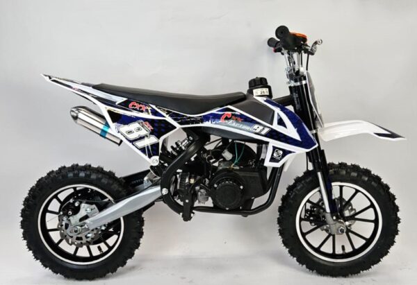 50cc Mini Dirt Bike CXX Blue