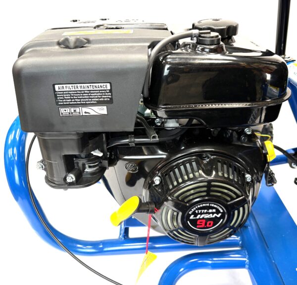 270cc - Off-Road Go Kart - Blue - Image 4