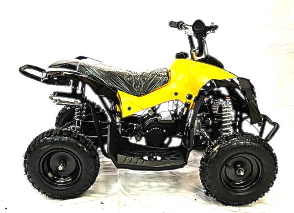 50cc - XTZ Mini Quad - Yellow - Image 4