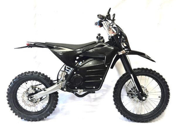 2000W 60V Electric Dirt Bike Black