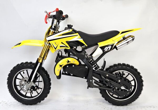 50cc Mini Dirt Bike Orion - Yellow - Image 2