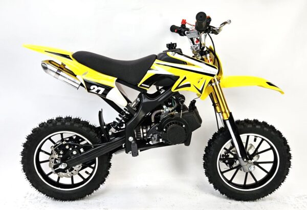 50cc Mini Dirt Bike Orion - Yellow - Image 3