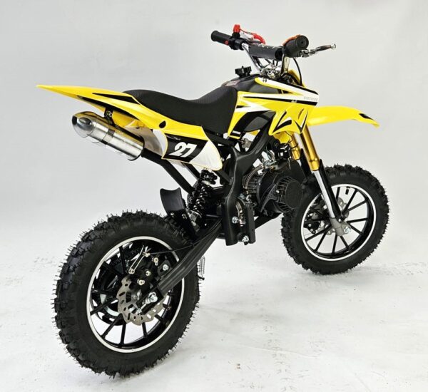 50cc Mini Dirt Bike Orion - Yellow - Image 4