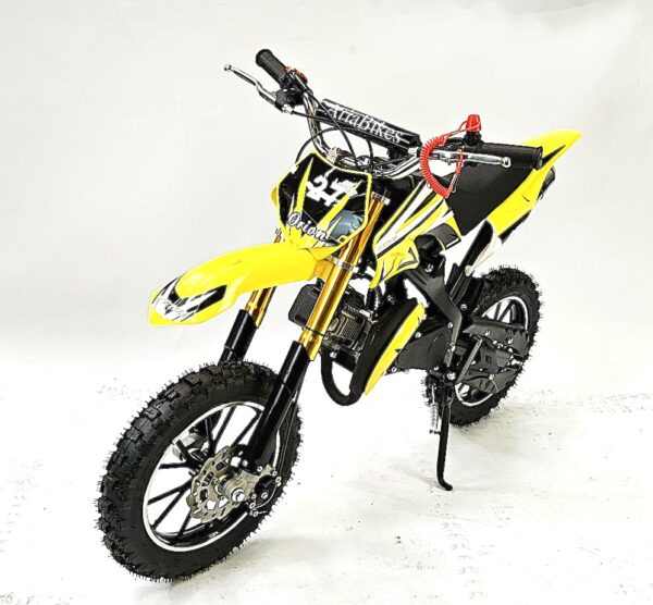 50cc Mini Dirt Bike Orion - Yellow - Image 6