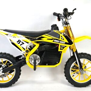 800w Electric Mini Dirt Bike - Yellow