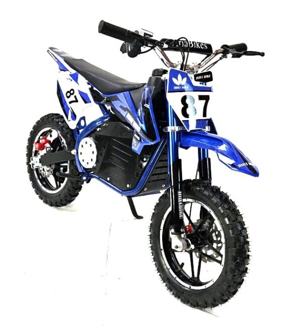 1000w Electric Mini Dirt Bike - Blue - Image 3