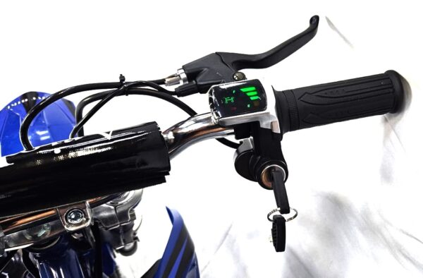 1000w Electric Mini Dirt Bike - Blue - Image 7
