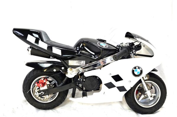 Mini Moto Racing Bike Black - Image 4