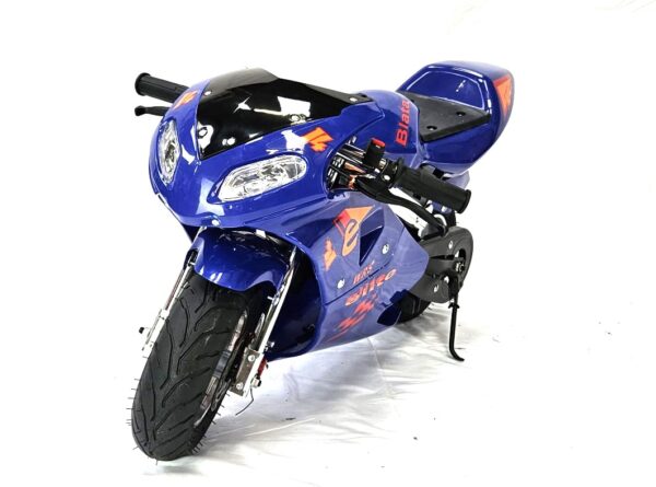 Mini Moto Racing Bike Blue - Image 6
