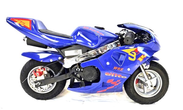 Mini Moto Racing Bike Blue - Image 4