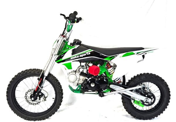 125cc Dirt Bike Electric Start - Green - Image 5