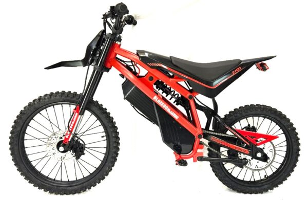 EM23 Electric Bike - Red - Image 3