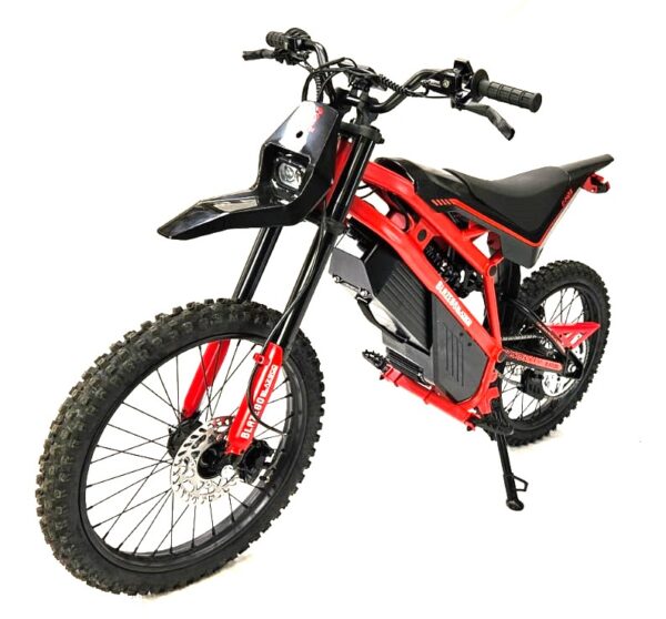 EM23 Electric Bike - Red - Image 4