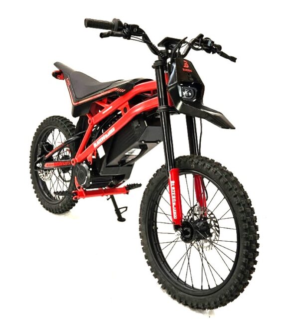 EM23 Electric Bike - Red - Image 6