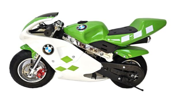 Mini Moto Racing Bike Green - Image 6
