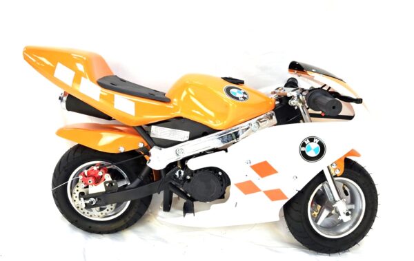 Mini Moto Racing Bike Orange - Image 3