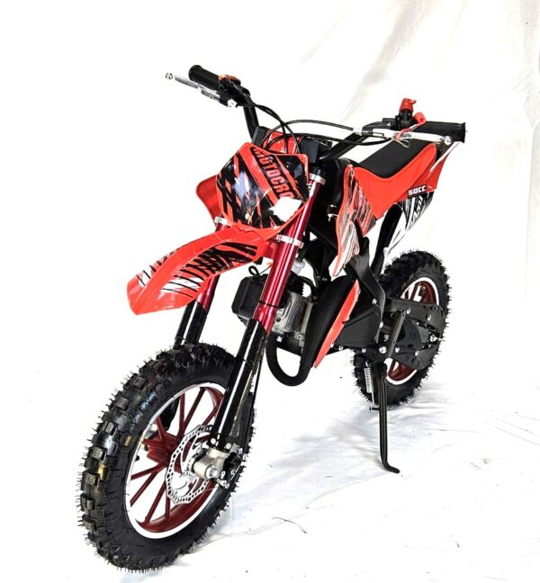 50cc Mini Dirt Bike  VTX - Red - Image 4