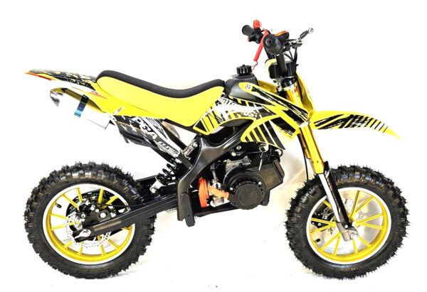 50cc Mini Dirt Bike  VTX - Yellow