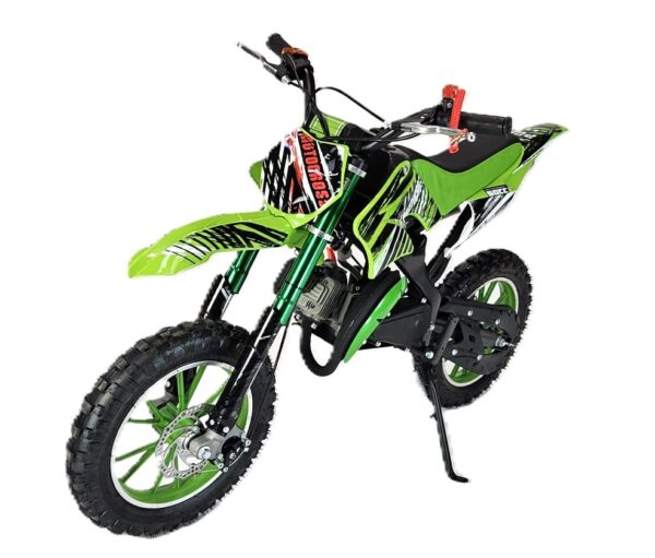 50cc Mini Dirt Bike  VTX - Green - Image 5