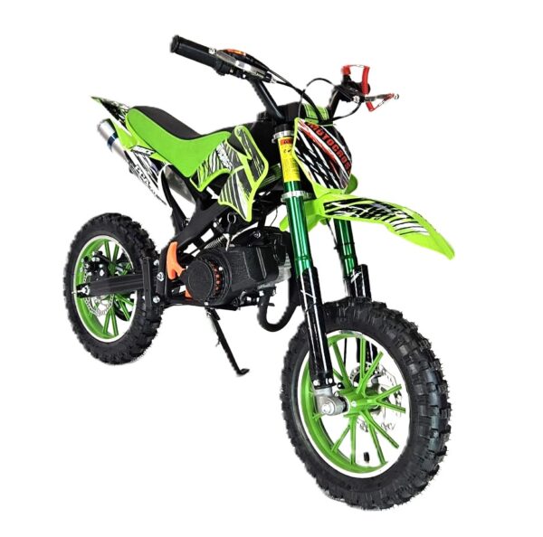 50cc Mini Dirt Bike  VTX - Green - Image 6