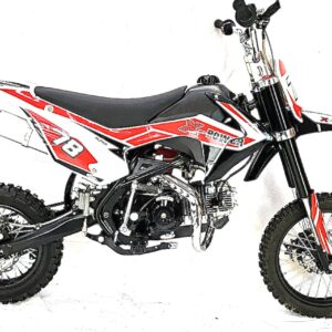 125cc Dirt Bike Semi-Automatic Black