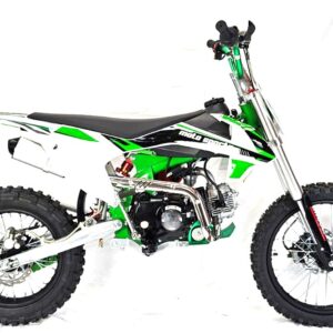 125cc Dirt Bike Electric Start - Green