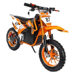1000w Electric Mini Dirt Bike - Orange