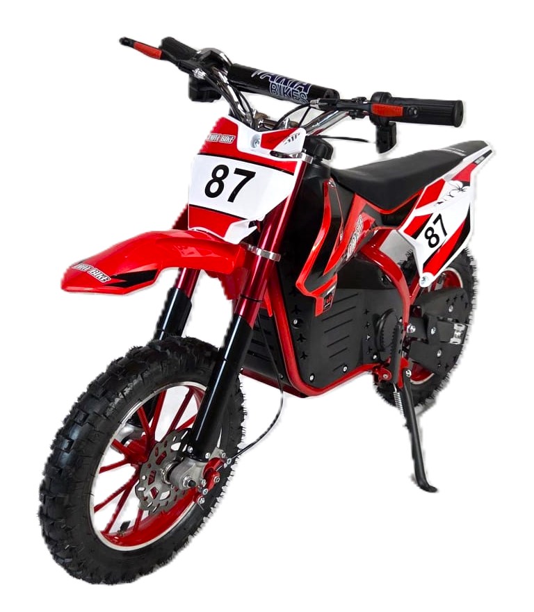 1000w Electric Mini Dirt Bike - Red - Image 4